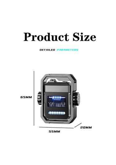 Cbtx Elektrikli Çakmak Çift Ark Elektronik Darbeli Çakmak Turuncu