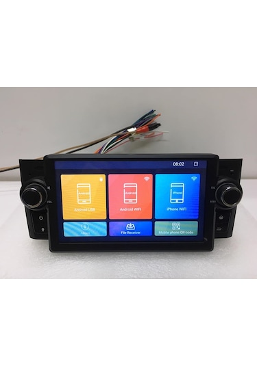 Fiat Linea Punto Multimedya Android  Bt-Usb-Navigas...