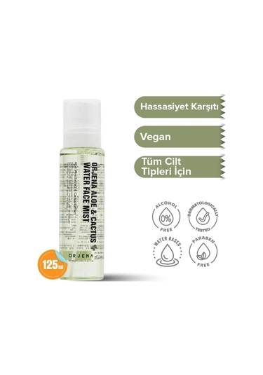 Orjena Aloe & Cactus Water Face Mist 125 ML