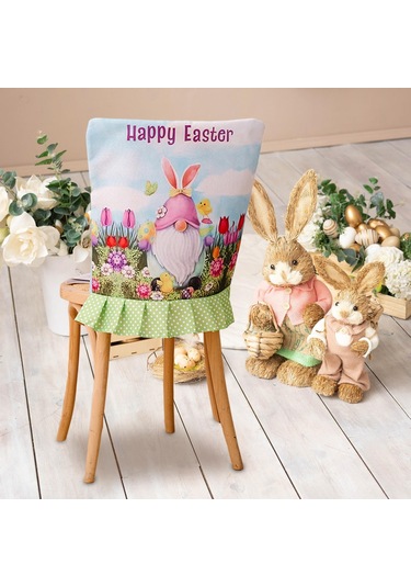 Suntek Ziyafet Partisi Daire Stil B Için Paskalya Sandalye Arka