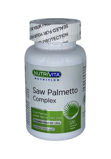 Nutrivita Saw Palemetto Complex 120 Kapsül