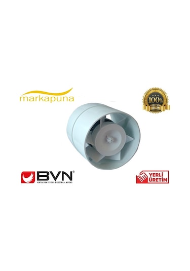 Bvn Bpk 12 Mini 12Cm Plastik Kanal Fanı