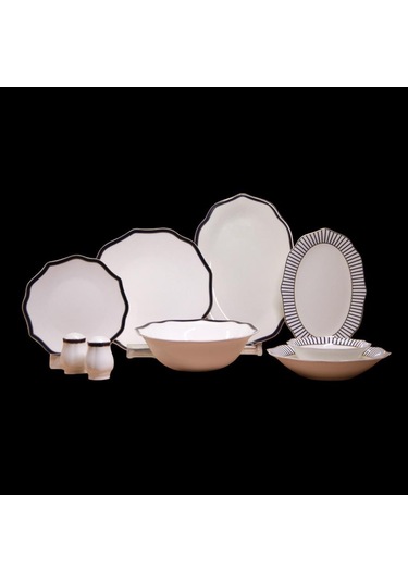 Maxx Doria Star Piano 12 Kişilik 58 Parça Yemek Takımı Pa2026