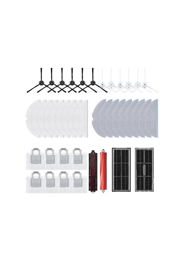 Roborock G20 / S8 Plus / S8 / S8 Pro Elektrikli Süpürge Aksesuarları İçin 3 Adet Tek Kullanımlık Bez