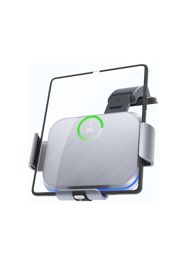 Sones Samsung Galaxy Z Fold4 / 3/2 S8 Çift Bobinli Araç Telefonu Tutucu