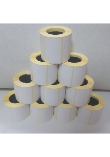 30x60 Eko Termal Barkod Etiket 10'lu Paket 5000 Adet