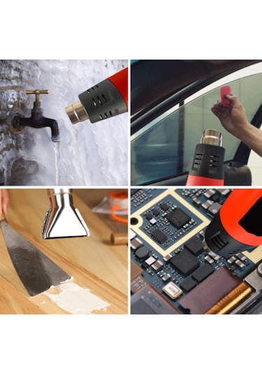 Deko 3700 W Çift Kademeli 900 C° Sıcak Hava Üfleme Tabancası