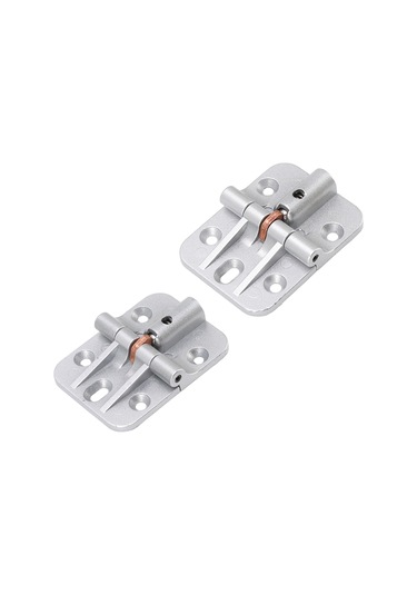 Vkemall 2 Adet Çinko Alyüminyum Kapı Mangaları - 90/180 Derece Konumlandırma, Sessiz Çalışma, 30.000+ Açma-kapama, Dolap/şekaf Uyumlu Diğer