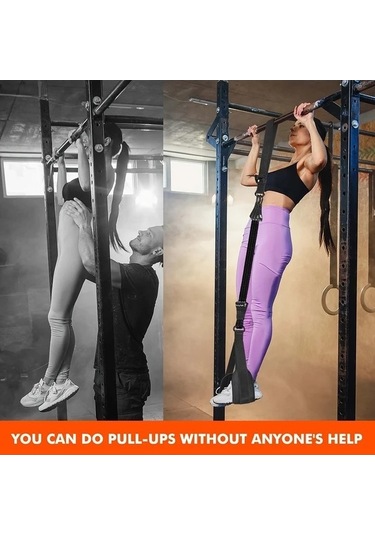 Pazly 5 Adet Abahub Sarı Ayarlanabilir Pull Up Direnç Bantları, Evrensel Uyumlu, Dayanıklı Polyester Kumaş, Üst Vücut Fitness Aksesuarı Sarı