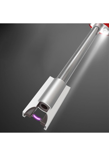 Mum Çakmak Şarjlı Çakmak Elektrikli Çakmak Şarjlı Alevsiz Çok Renkli