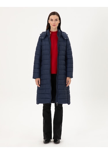 Pierre Cardin Kadın Lacivert Kaban 50297299-vr033 Lacivert
