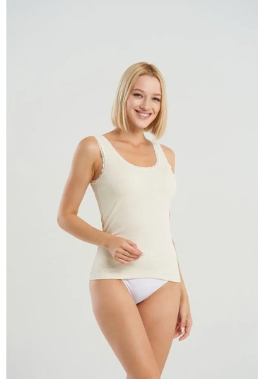 Underwear For You 2'li Atlet Takımı 95995735 Sütlü