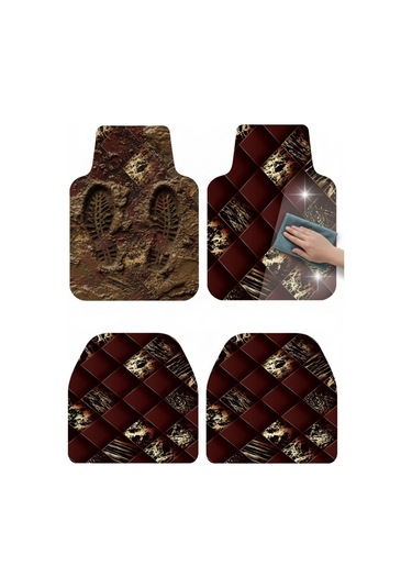 Dekoratif Oto Paspas Takımı Her Araca Uyumlu Araba Paspası