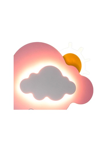 Suntek Magideal Bulut Gece Lambası Kahve Barı Oyun Odası Pembe Çok Renkli