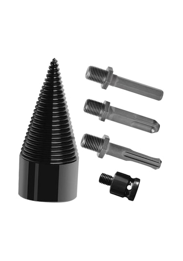 Homyl Aile Evleri Için Yakacak Odun Matkap Ucu Çelik Yarma 45mm