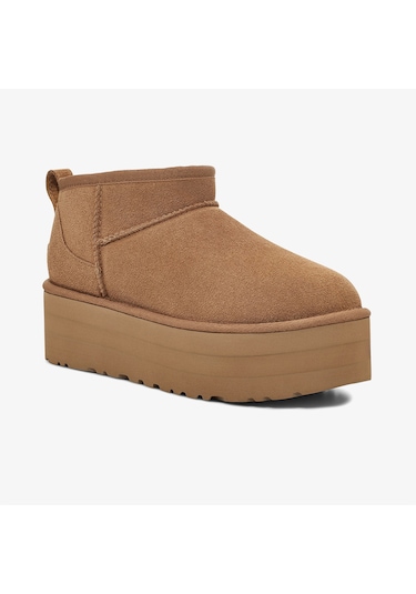 Ugg Classic Ultra Mini Platform Düz Kadın Bot 1135092 - Kahverengi