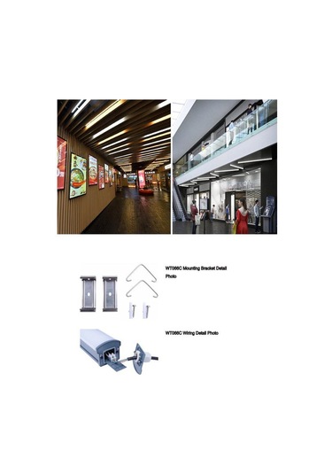 Philips 40W Suya Dayanıklı Dolap Altı Led Bant Armatür Polikarbon Beyaz