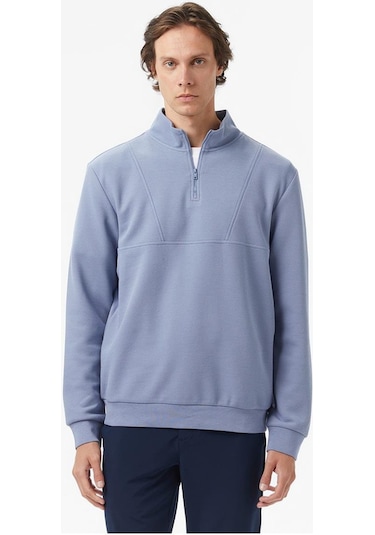 Nautica Erkek Mavi Classic Fit Sweatshirt-11463 4tm-mavi