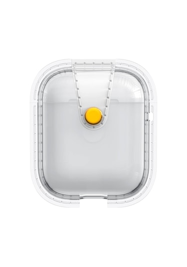 Butam Bilişim Air-pods Airbag 33 Darbelere Karşı Dayanıklı Magnetik Kılıf-şeffaf Şeffaf