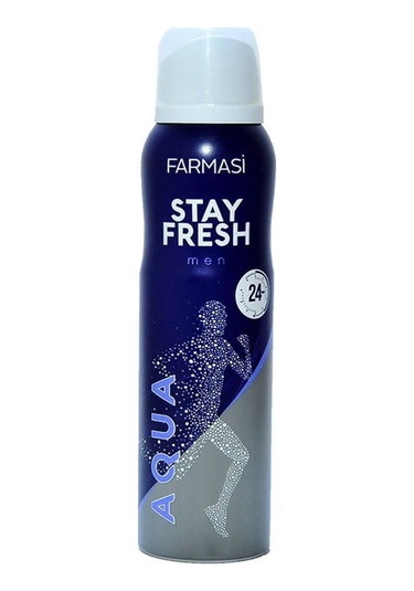 Farmasi Stay Fresh Aqua Parabensiz Erkek Sprey Deodorant 150 ML