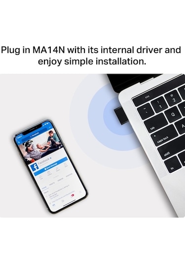 Mercusys Ma14n Ax300 Nano Wireless Usb Adapter