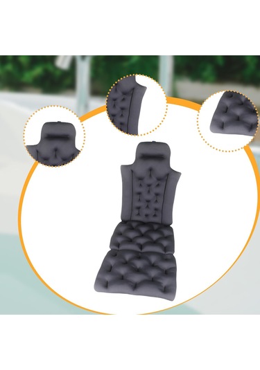 Suntek Küvet Banyosu Aksesuarı Için Tam Vücut Banyo Koyu Gri