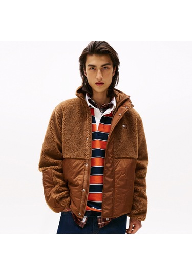 Tommy Hilfiger Relaxed Fit Erkek Kahverengi Ceket Dm0dm22066 Kahverengi