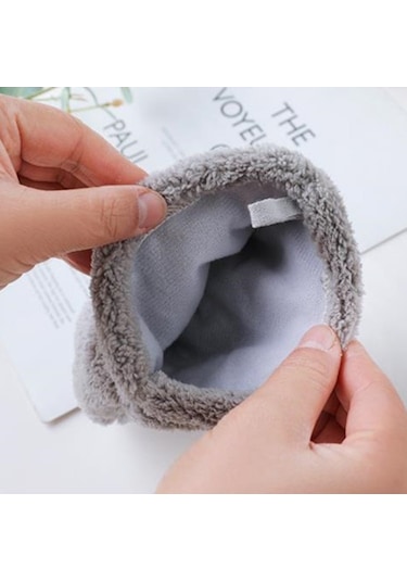 Sones Tek Hızlı Kuruyan Saç Eldivenleri Hızlı Kuruyan Mercan Kadife Emici Eldivenler