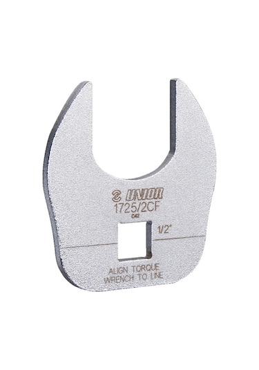 Unıor Crowfoot Açık Uçlu Anahtar 1725/2cf - 626645 Siyah