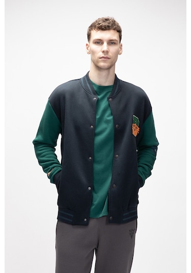 Bad Bear Erkek Polar Eleven Collage Jacket 25.02.15.007 Lacivert