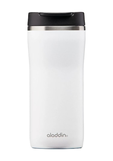 Aladdin 10-09363-006 Mocca Thermavac Leak-lock Çelik Termos Bardak 0.35l Beyaz