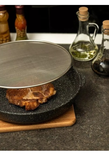 Hometopic Anti-sıçrama Kapak Yağ Önleyici 25 Cm 303364031 Diğer