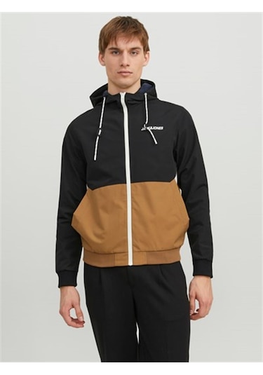 Jjerush Hood Bomber Noos Black-black Siyah