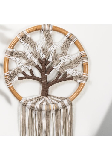 Ruhun Hayat Ağacı Temalı Düş Kapanı Dream Catcher