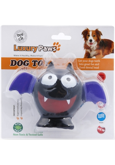 Luxury Paws Latex Yarasa Şekilli Köpek Oyuncağı