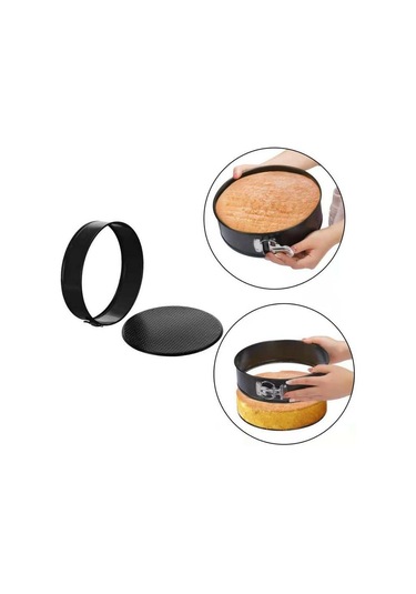 Sones 4'ü 1 Arada 4 İnç /7 İnç /9 İnç /10 İnç 1 Kalp Ve 3 Yuvarlak Pişirme Kabı Kek Kalıpları Fırın Tepsileri