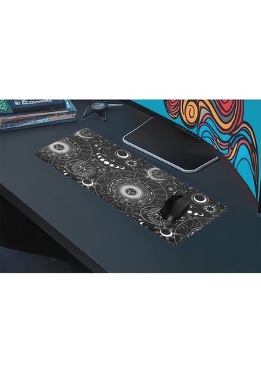 Gaming Oyuncu Xl Mouse Pad Kaydırmaz Dikişli 80 30 Cm Mousepad 6