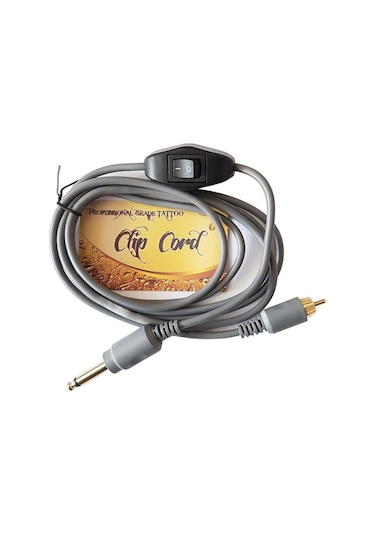 Rca Pen Makine Kablosu Anahtarlı - Gri Clipcord