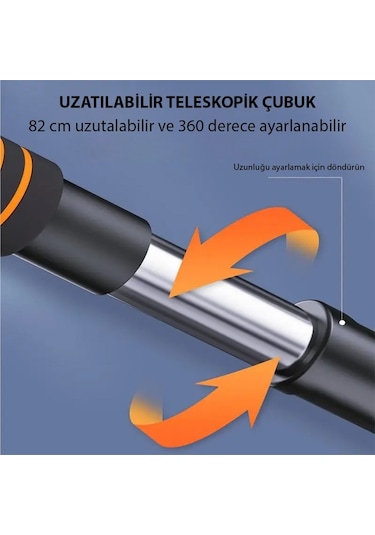 Ally St-3911 Uzatılabilir Araç Camı İçin Kar Fırçası Ve Buz Kazı