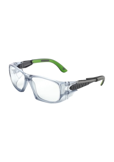Univet 5x9.03.00.00 Koruyucu Şefaf İş Güvenliği Gözlüğü Lensleri Değiştirlebilir