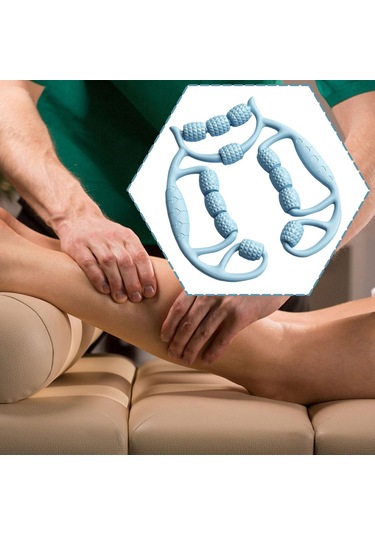 Suntek Bacak Masaj Aleti Hediyesi Derin Doku Masajı Egzersizi Mavi
