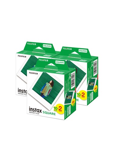 Instax Kare-square 20'li Film 3'lü Set 60 Poz