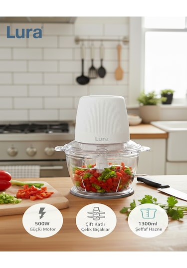 Lura 12ED 550 W Doğrayıcı Rondo