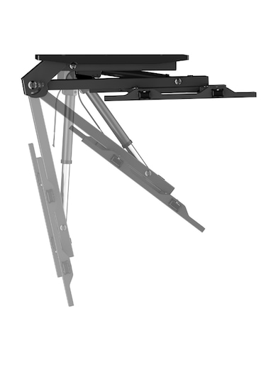 Motorlu Katlanır Tavan Tipi Tv Askı Aparatı 37"-75" Akıllı