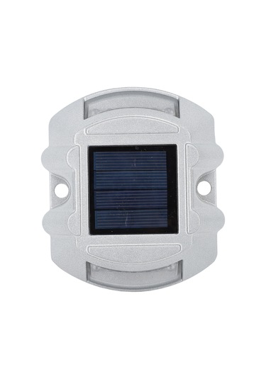 Yaozixa Alüminyum Gövde Güneş Enerjili Yol Tırnak Lambası - Ip68 Su Geçirmez, 12 Led Işık, Otomatik Açma/kapama, 10 Ton Basınç Dayanımı