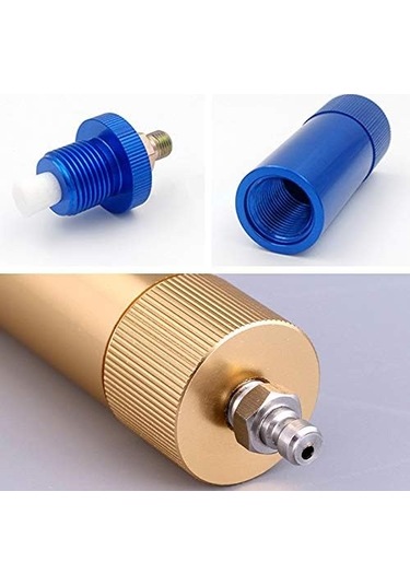 Yaratılış Çekirdek Yüksek Basınçlı Pcp El Pompası Hava Filtresi Hızlı Bağlantı İle Su-yağ Speratörü 30mpa Altın