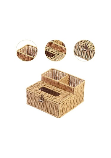 Pazly Tutucusu Tutucuları Suntek Saklama Mendil Kutusu Haki Dokuma Bd Diğer