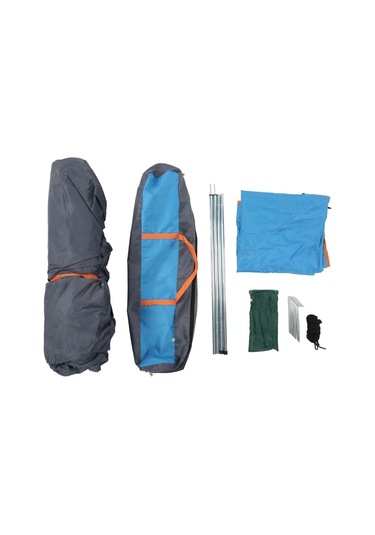 Tam Otomatik Su Ve Rüzgar Geçirmez Gölgelikli Tenteli 8 Kişilik Kamp Çadırı 270 270 180 Cm Çok Renkli