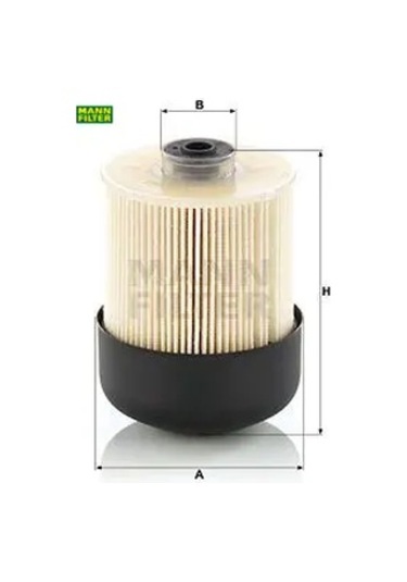 Mazot Filtresi Master Iii 2.3dci Mann-filter 164038899r Fıat, Opel, Renault, Mercedes-benz, Nıssan Pu9009zkıt