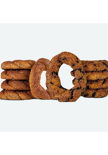 5 Ad.Siyez Unlu Susamlı + 5 Ad.D.Çikolatalı Simit